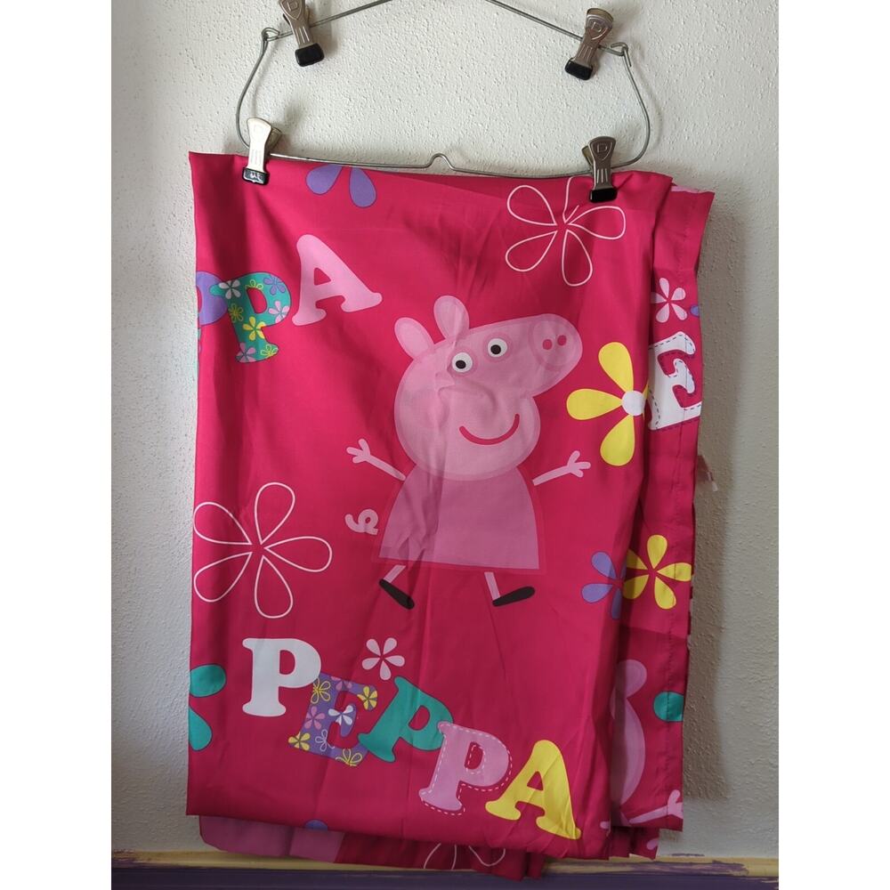 Peppa Pig Twin Flat Sheet Wonderful Condition